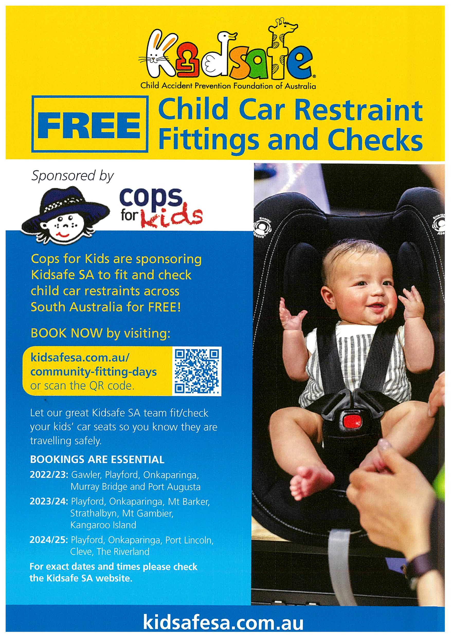 Kidsafe deals car seat