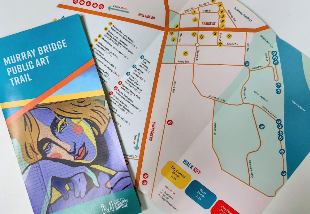New Public Art Trail in Murray Bridge