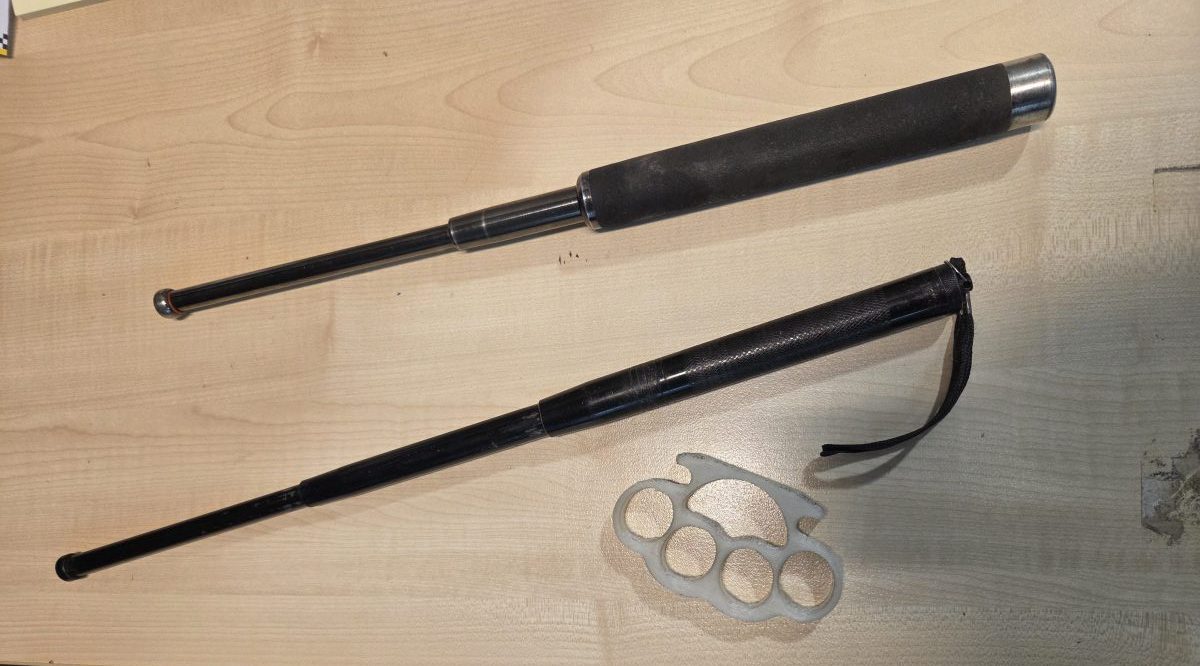 Hills Man Allegedly Caught with Weapons in Car